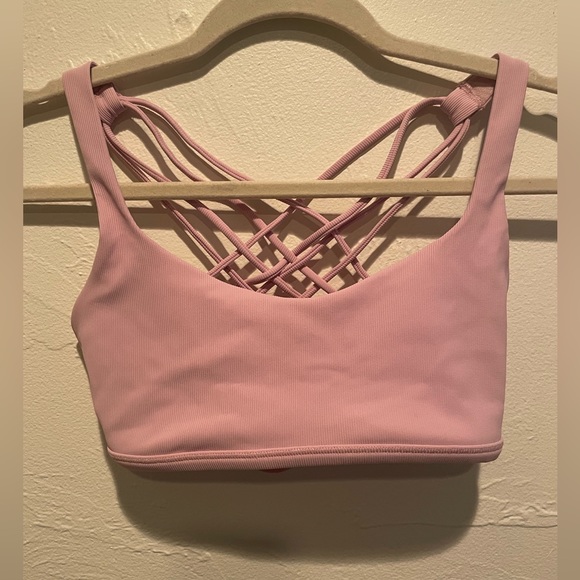 lululemon athletica Other - Free to be wild bra pink peony